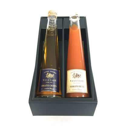 トマトクリスタル トマトルビー紅白2本セット(化粧箱入り) 【結婚式 ギフト 食品 引き菓子】