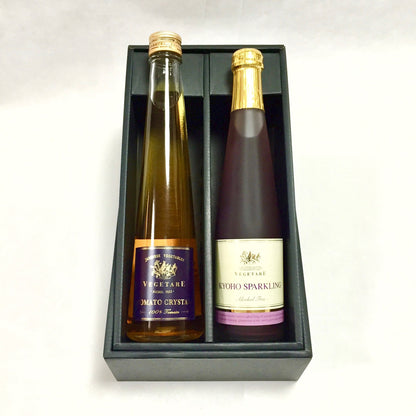 トマトクリスタル&巨峰スパークリングセット(化粧箱入り) 【結婚式 ギフト 飲み物】