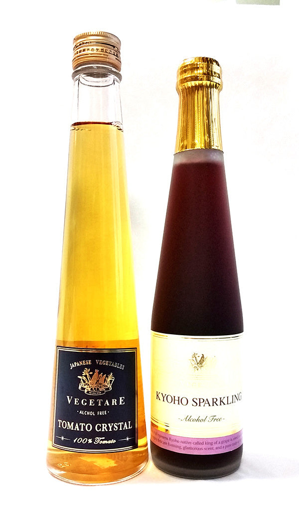 トマトクリスタル&巨峰スパークリングセット(化粧箱入り) 【結婚式 ギフト 飲み物】