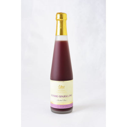 ノンアルコール巨峰&りんごスパークリング(ハーフボトル)2本セット(化粧箱入り) 【結婚式 ギフト 食品 引き菓子】