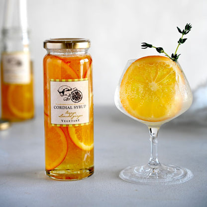 コーディアルシロップ(国産オレンジ&レモンジンジャー) 【結婚式 ギフト 食品 引き菓子】