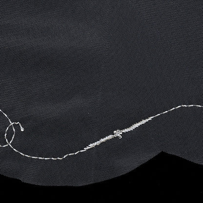 【SALE】ブライダルアクセサリー【ウエディングベール 】V3108-1(Sサイズ0.6+1Ｍ)W