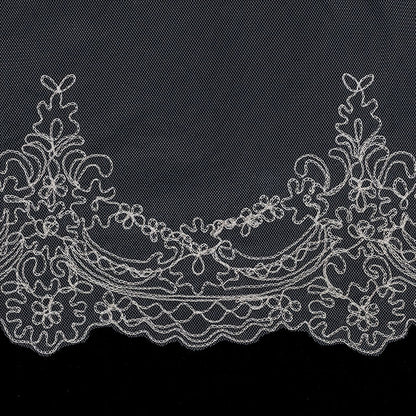 【SALE】ブライダルアクセサリー【ウエディングベール 】V3269-1(Lサイズ0.6+3Ｍ)IV