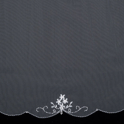 【SALE】ブライダルアクセサリー【ウエディングベール 】V3288-1(Sサイズ0.6+1Ｍ)IV