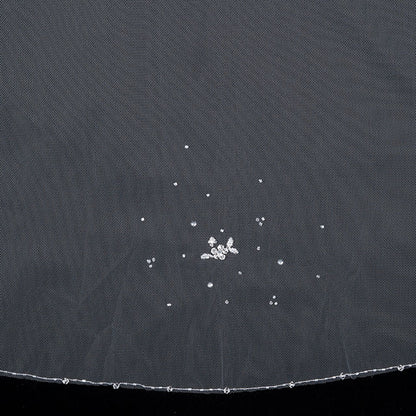 【SALE】ブライダルアクセサリー【ウエディングベール 】V3291-1(Lサイズ0.6+3Ｍ)IV