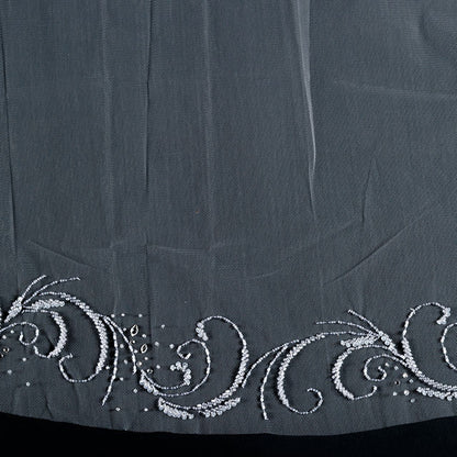 【SALE】ブライダルアクセサリー【ウエディングベール 】V3314-1(Sサイズ0.6+1Ｍ)IV