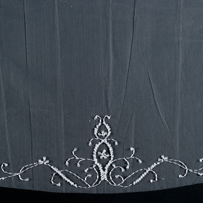 【SALE】ブライダルアクセサリー【ウエディングベール 】V3317-1(Lサイズ0.6+3Ｍ)IV