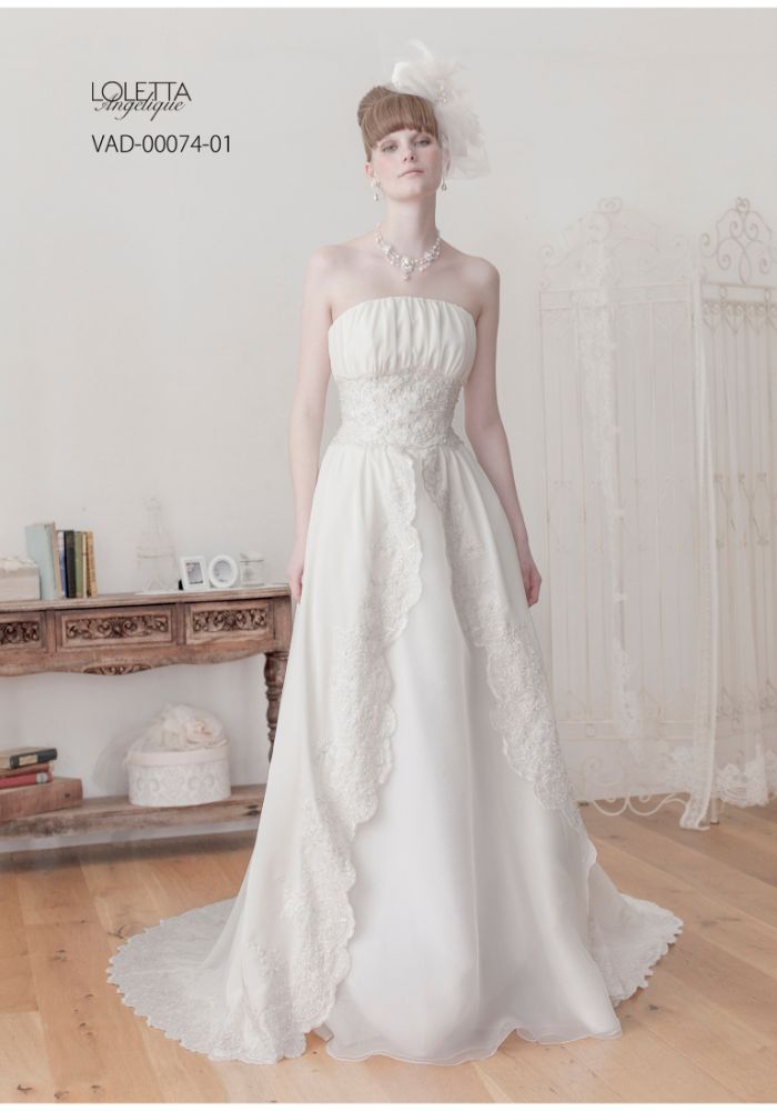 【SALE】白ドレスロング、ミニ2way 【販売衣装】