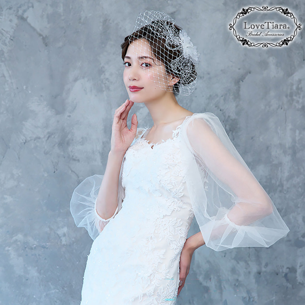 バードケージベール【結婚式 ベール】（VBC-01）