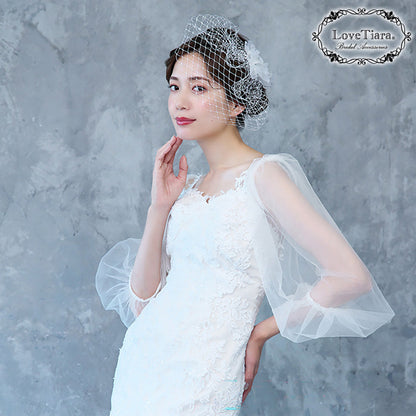 バードケージベール【結婚式 ベール】（VBC-01）