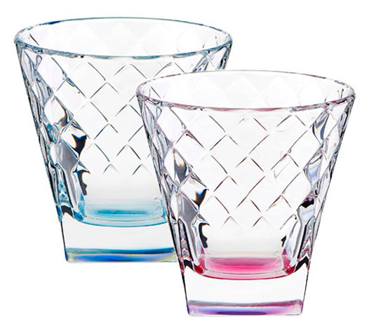 カンピエロ ペアタンブラー ブルー&ピンク 【結婚式 ギフト 引き出物 食器類】