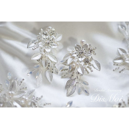 【ピアス・イヤリング】小枝ピアス/イヤリング silver/gold ~ブライダルピアス/イヤリング~ ≪VP-06/VE-06≫ 【結婚式 ピアス イヤリング】