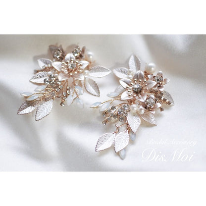 【ピアス・イヤリング】小枝ピアス/イヤリング silver/gold ~ブライダルピアス/イヤリング~ ≪VP-06/VE-06≫ 【結婚式 ピアス イヤリング】