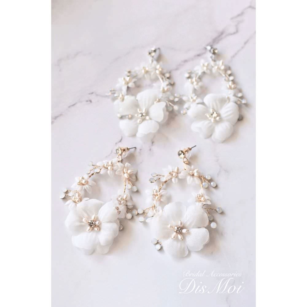 【ピアス・イヤリング】小枝ピアス/イヤリング silver/gold ~ブライダルピアス/イヤリング~ ≪VP-11/VE-11≫ 【結婚式 ピアス イヤリング】