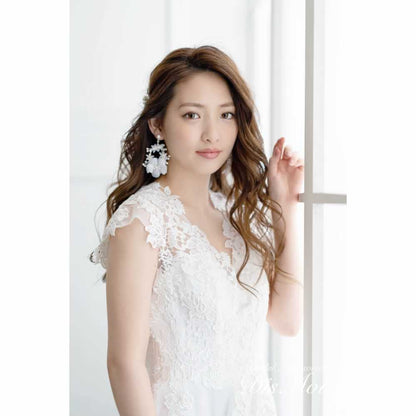 【ピアス・イヤリング】小枝ピアス/イヤリング silver/gold ~ブライダルピアス/イヤリング~ ≪VP-11/VE-11≫ 【結婚式 ピアス イヤリング】