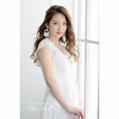 【ピアス・イヤリング】小枝ピアス/イヤリング silver/gold ~ブライダルピアス/イヤリング~ ≪VP-11/VE-11≫ 【結婚式 ピアス イヤリング】