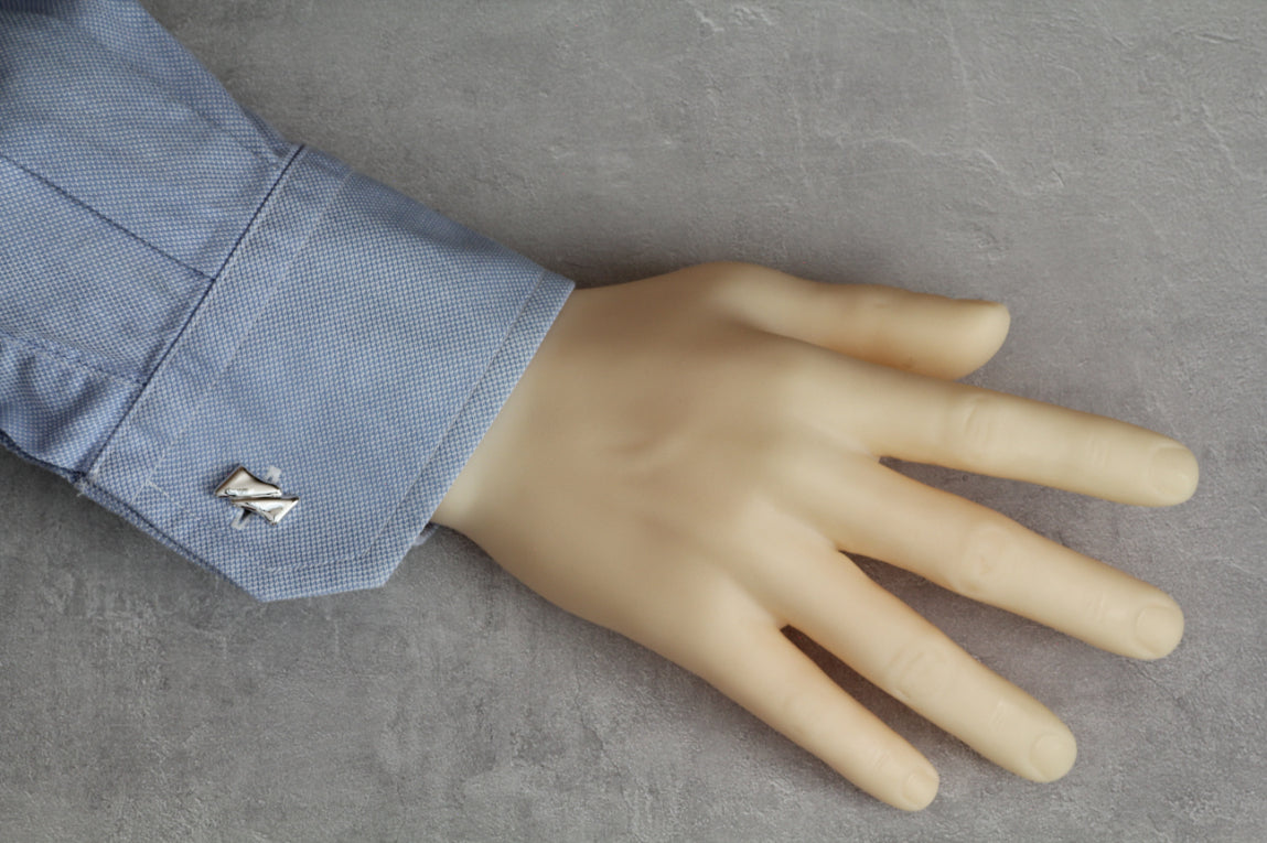 【鏡面】日本製カフリンクス 【結婚式 カフス タイピン 小物】