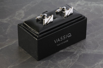 【鏡面】日本製カフリンクス 【結婚式 カフス タイピン 小物】