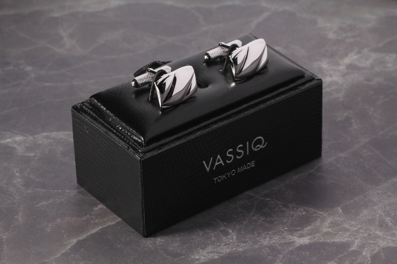 【鏡面】日本製カフリンクス 【結婚式 カフス タイピン 小物】