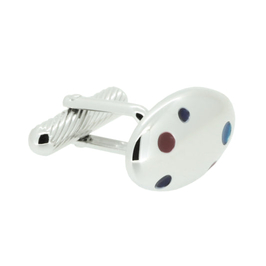 【マルチカラー透かしエポ】日本製カフリンクス 【結婚式 カフス タイピン 小物】