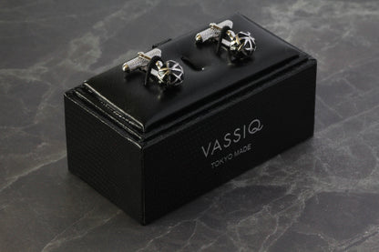 【ブラックエポ】日本製カフリンクス 【結婚式 カフス タイピン 小物】