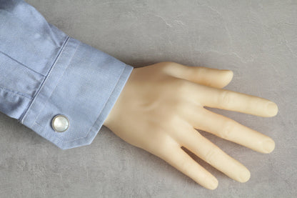 【白蝶貝】日本製カフリンクス 【結婚式 カフス タイピン 小物】