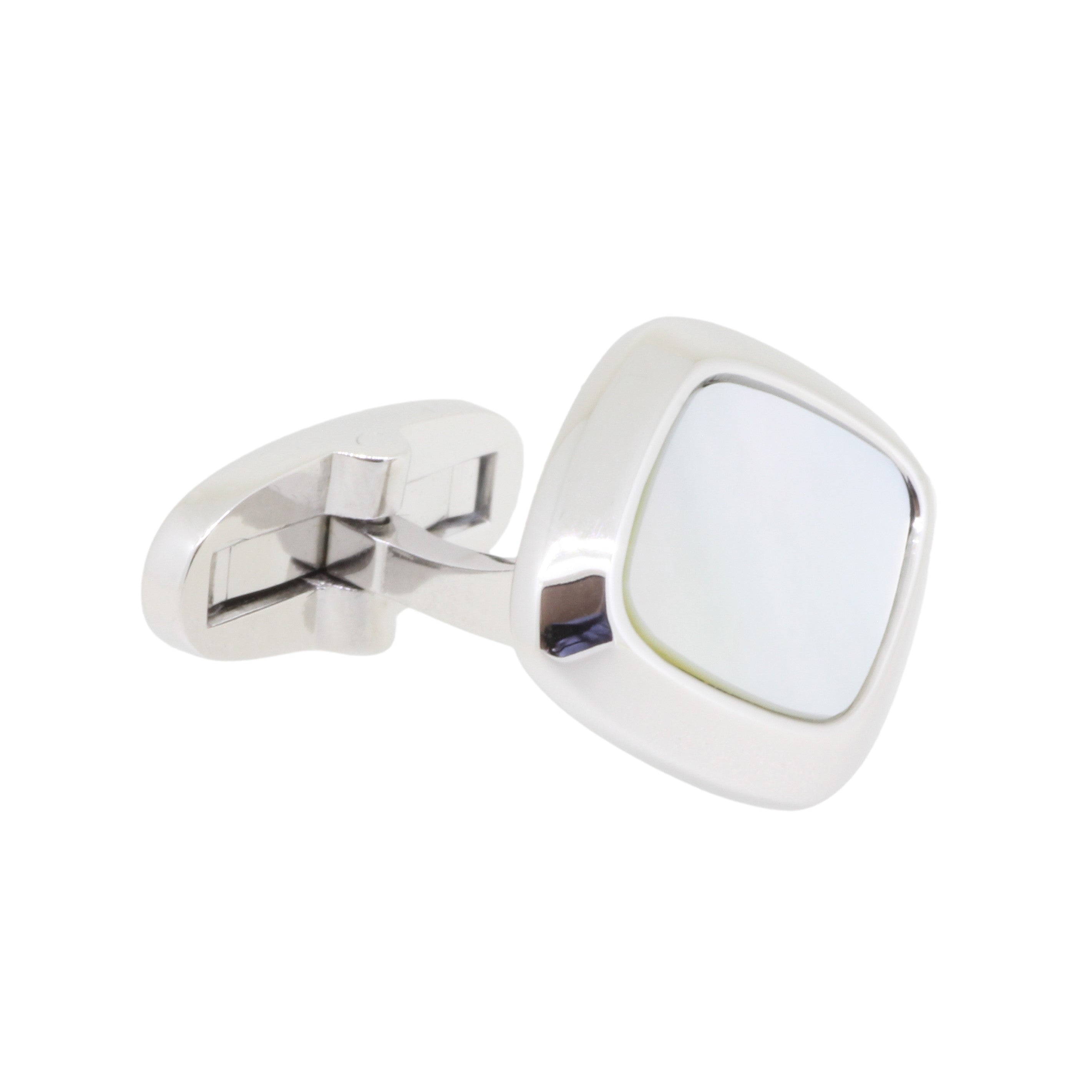 ラルディーニ カフス カフリンクス 白蝶貝 LARDINI ブートニエール