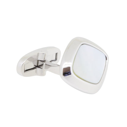 【白蝶貝】日本製カフリンクス 【結婚式 カフス タイピン 小物】