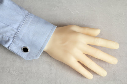 【オニキス】日本製カフリンクス 【結婚式 カフス タイピン 小物】