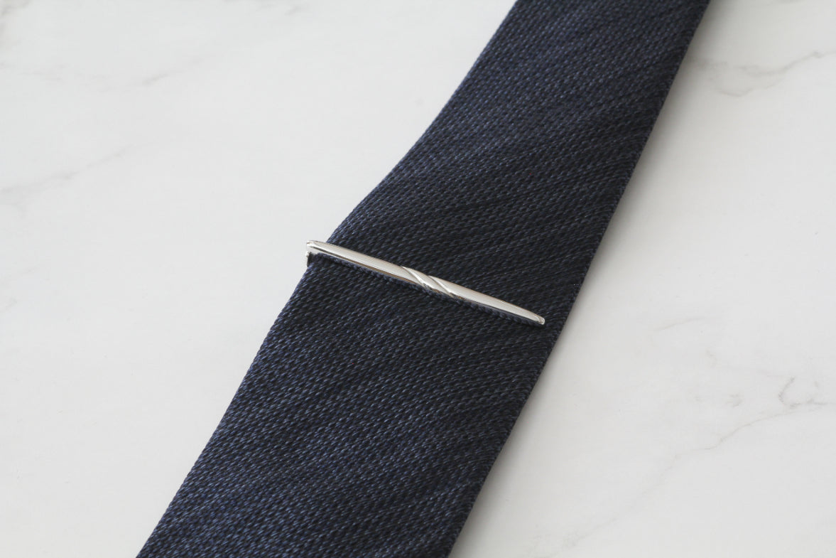 【鏡面】日本製タイバー 【結婚式 カフス タイピン 小物】