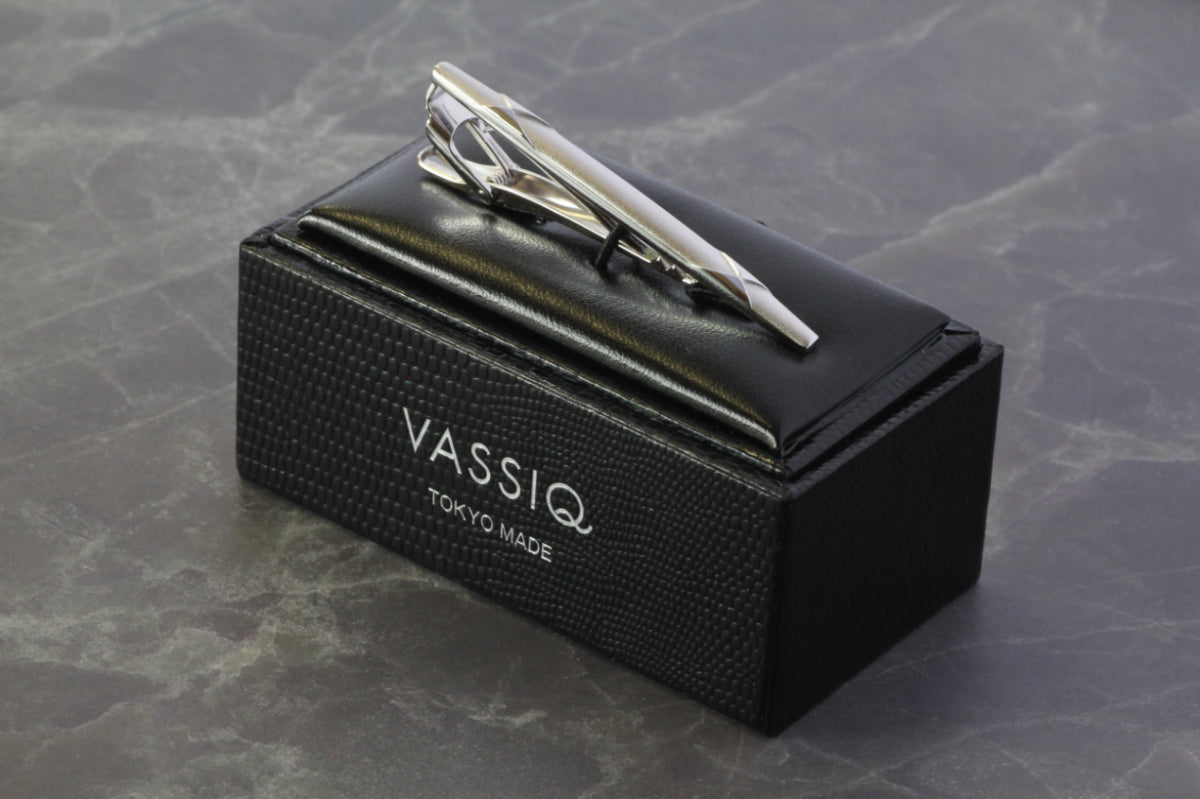 【マット&鏡面】日本製タイバー 【結婚式 カフス タイピン 小物】