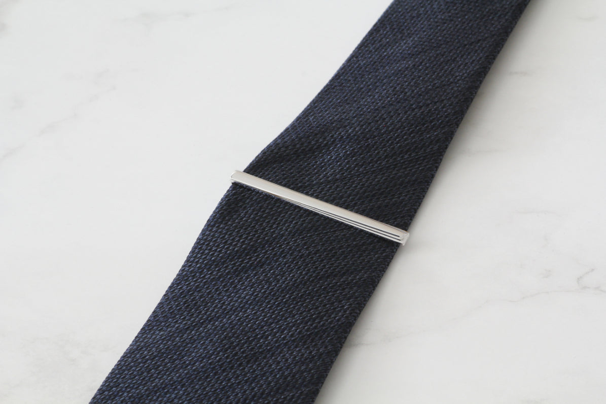 【マット&鏡面】日本製タイバー 【結婚式 カフス タイピン 小物】