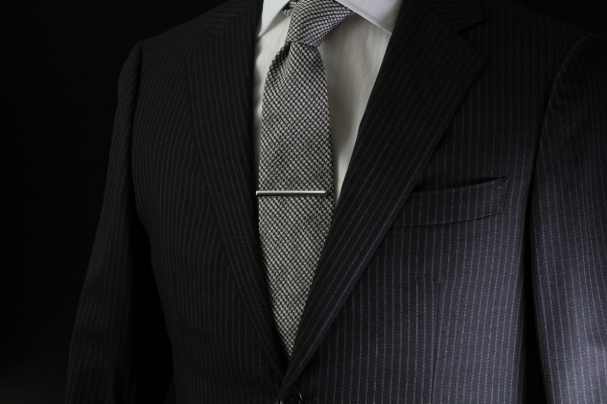 【マット&鏡面】日本製タイバー 【結婚式 カフス タイピン 小物】