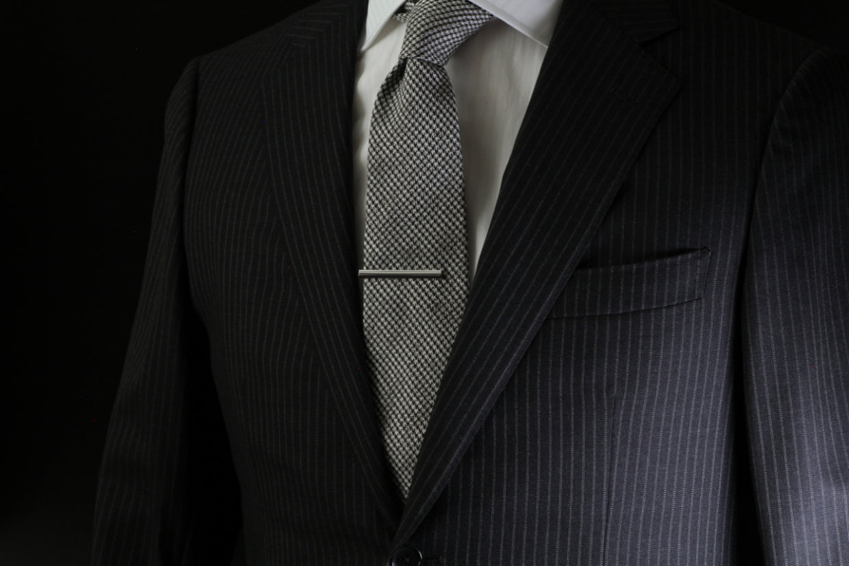 【マット&鏡面】日本製タイバー 【結婚式 カフス タイピン 小物】