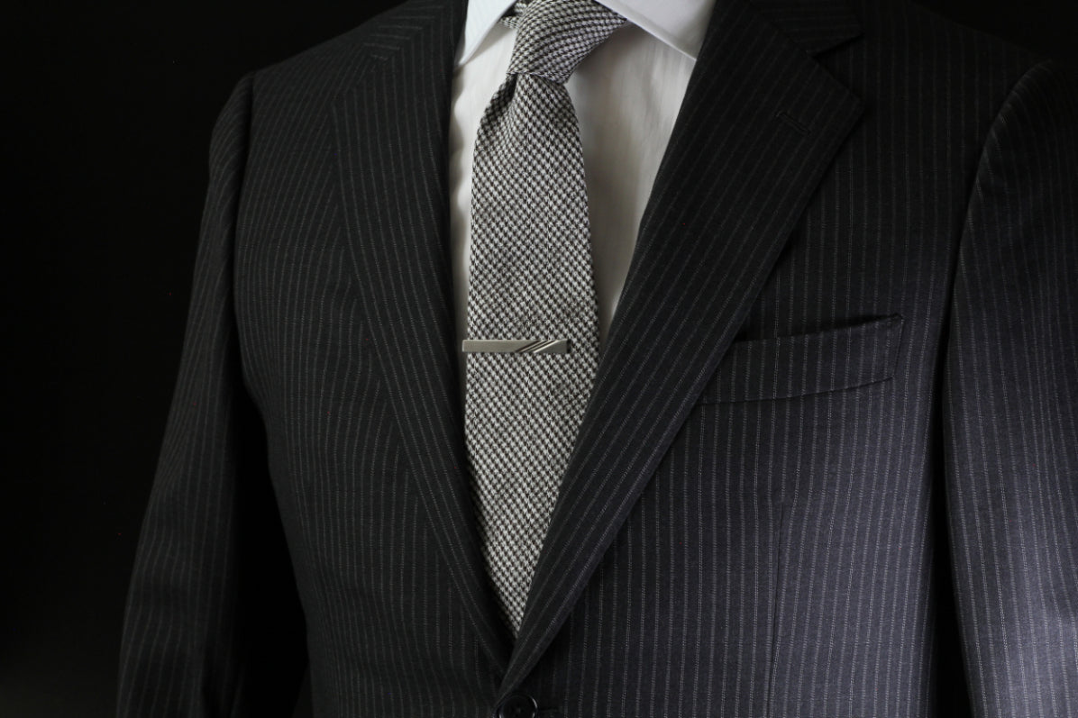 【マット&鏡面】日本製タイバー 【結婚式 カフス タイピン 小物】