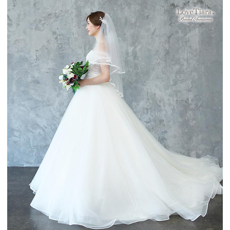 ショートベール【ノーブル】（VS-04） – 結婚式準備サイトCORDY