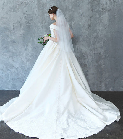 ミディアムベール 【結婚式 ベール】（VSM-01）