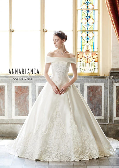 VVD-00238-A【ウェディングドレス レンタル】