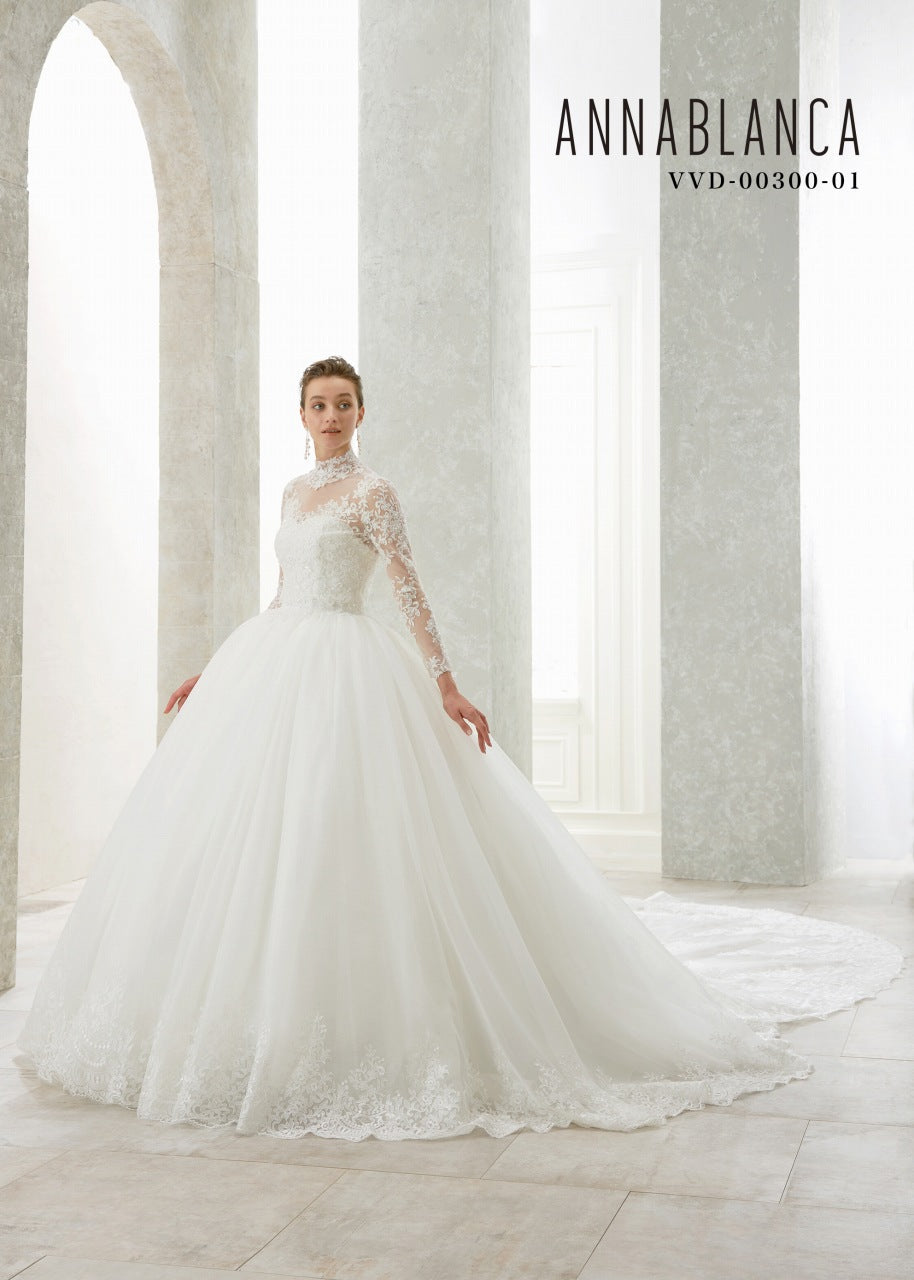VVD-00300【ウェディングドレス レンタル】