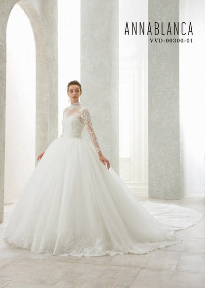 VVD-00300【ウェディングドレス レンタル】