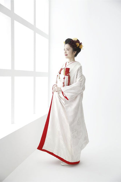 四君子:着付け1点(お引上げ込) 【結婚式 和装 白無垢 レンタル】