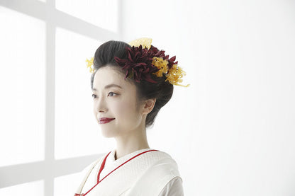 四君子:着付け1点(お引上げ込) 【結婚式 和装 白無垢 レンタル】