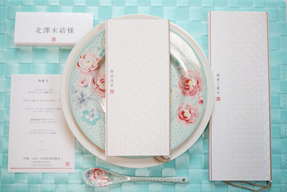 【結婚式 招待状セット】 縁 (印刷込み)【結婚式 ペーパー 招待状】