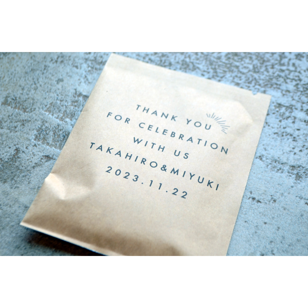 オリジナルお名前・メッセージ入りドリップバッグ 【結婚式 プチギフト 飲み物 オーダーメイド】