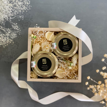 黒トリュフ塩と白トリュフバターのセット 【結婚式 ギフト 内祝い 結婚祝い 出産祝い】