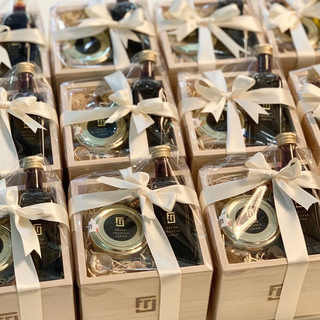 白トリュフ醤油と白トリュフ塩のセット 【結婚式 ギフト 調味料】