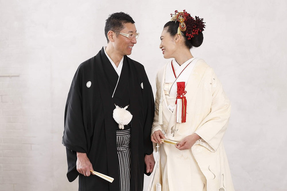 冠鶴祥:着付け1点(お引上げ込) 【結婚式 和装 白無垢 レンタル】