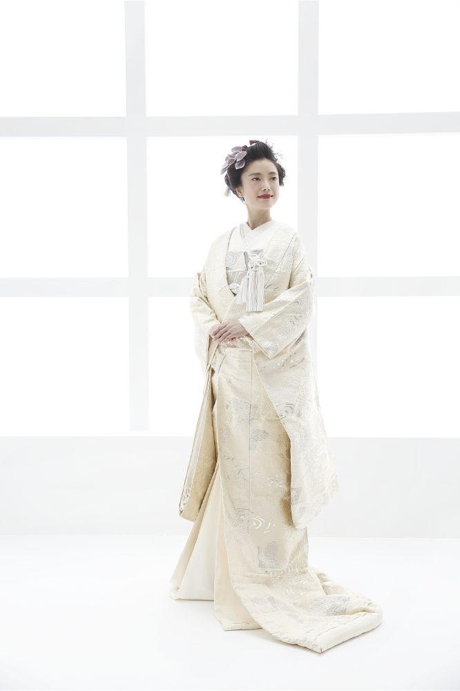 雪月花:着付け1点(お引上げ込) 【結婚式 和装 白無垢 レンタル】