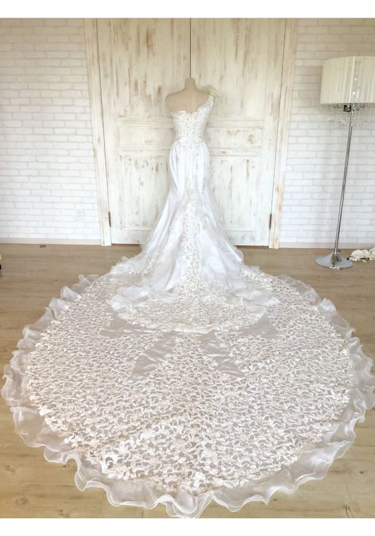 【SALE】白ドレス マーメイドライン ソフィーナ 【販売衣装】