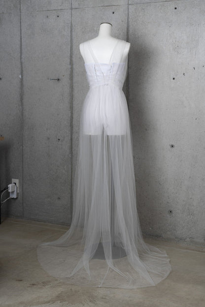 オーバーワンピース、ショルダートレーン(シンプル)